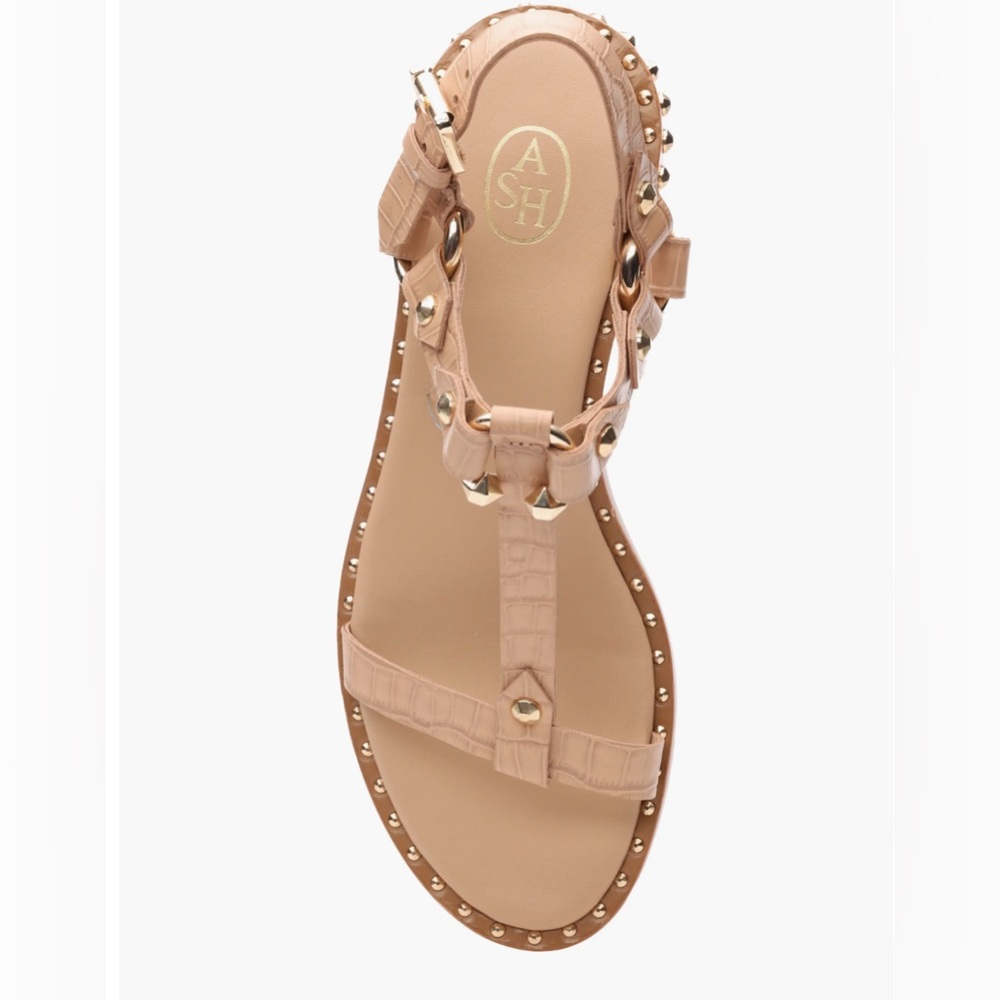 Ash Patsy Stud Ankle Strap Sandal - Picture 4 of 10